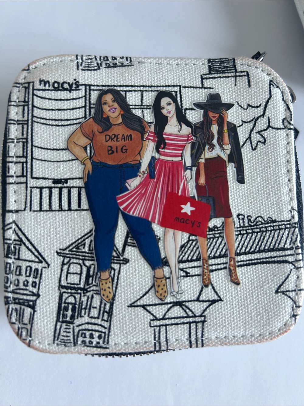 Macy's Jewelry pouch -San Francisco